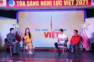 Tuyên dương 50 thanh niên 'Tỏa sáng nghị lực Việt' năm 2021