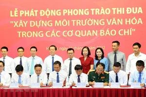Thi đua xây dựng môi trường văn hóa trong cơ quan báo chí