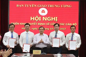 Ông Tống Văn Thanh giữ chức Vụ trưởng Vụ Báo chí - Xuất bản