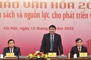 'Hội thảo văn hóa 2022' sẽ bàn về thể chế, chính sách và nguồn lực phát triển văn hóa