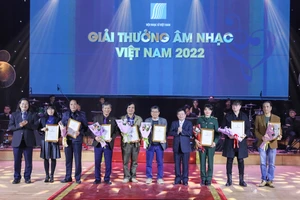72 tác phẩm được trao Giải thưởng Âm nhạc năm 2022