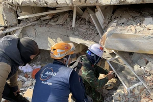 Lực lượng cứu hộ QĐND Việt Nam xác định thêm 2 vị trí nạn nhân tại Thổ Nhĩ Kỳ