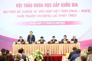 'Khẳng định bản sắc và bản lĩnh của dân tộc trong quá trình hội nhập quốc tế’