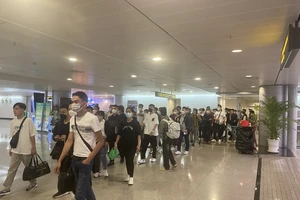 140 công dân Việt Nam được giải cứu ở Philippines đã về nước