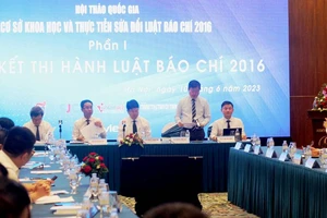 Luật Báo chí 2016 có 27 nội dung, nhóm nội dung có quy định bất cập