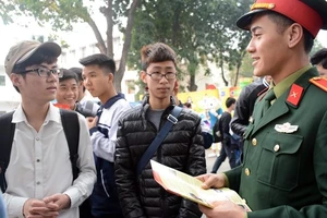 Điểm sàn xét tuyển vào các trường quân đội cao nhất 23,5 điểm