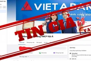 1 group trên Facebook có hành vi giả mạo ngân hàng
