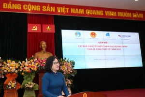 58 thầy, cô giáo tiêu biểu chia sẻ tâm tư với lãnh đạo Bộ GD&ĐT