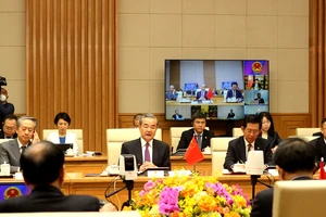 Bộ trưởng Ngoại giao Trung Quốc Vương Nghị đến Việt Nam, đồng chủ trì phiên họp