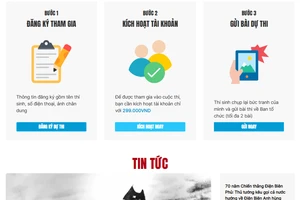 Gửi tranh dự thi 'Hoan hô chiến sĩ Điện Biên' phải mất 299 ngàn đồng?