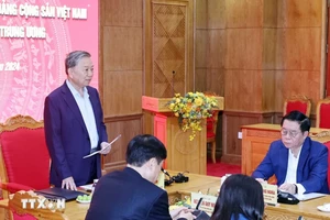 Tổng Bí thư Tô Lâm làm việc với Ban Tuyên giáo Trung ương