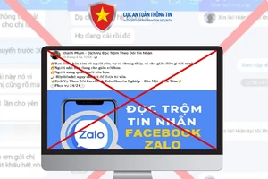 Cung cấp dịch vụ đọc trộm tin nhắn để chiếm đoạt hơn 100 triệu đồng