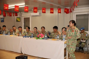 Kỷ niệm 70 năm Ngày Thầy thuốc Việt Nam tại Abyei 