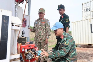 Cục Gìn giữ hòa bình Việt Nam cử đoàn công tác sang Nam Sudan