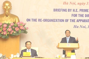 Thủ tướng thông tin về sắp xếp tổ chức bộ máy của Việt Nam với các Đoàn ngoại giao