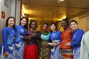 Bệnh viện Dã chiến cấp 2 số 7 tôn vinh phụ nữ Việt Nam tại Nam Sudan