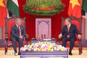 Tổng Bí thư Tô Lâm tiếp Quốc vương Jordan Abdullah II Ibn Al-Hussein