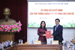 Bà Lâm Thị Phương Thanh giữ chức Thứ trưởng Thường trực Bộ VH-TT&DL