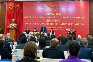 Thông báo kết quả Đại hội XIV tới các cơ quan đại diện ngoại giao nước ngoài