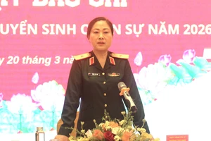 Lần đầu tiên Bộ Quốc phòng tổ chức kỳ thi đánh giá năng lực để tuyển sinh