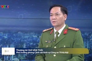 Công an sẽ dự báo thủ đoạn tội phạm trên VTV2