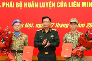 Việt Nam lần đầu đảm nhiệm vị trí sĩ quan tác chiến quân sự hỗn hợp tại Abyei