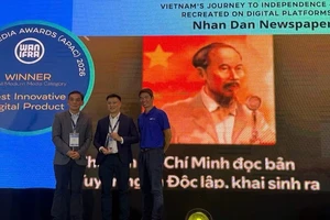Báo Nhân Dân nhận hai giải thưởng tại giải Báo chí Kỹ thuật số châu Á