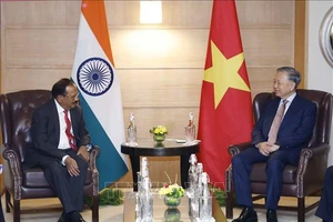 Tổng Bí thư, Chủ tịch nước Tô Lâm tiếp Cố vấn An ninh Quốc gia Ấn Độ 