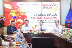 Giải futsal HDBank vô địch quốc gia 2026 khởi tranh từ ngày 9-5
