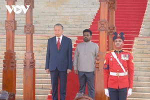 Sri Lanka bắn 21 loạt đại bác chào mừng Tổng Bí thư, Chủ tịch nước Tô Lâm