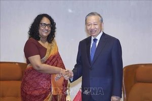 Tổng Bí thư, Chủ tịch nước Tô Lâm hội kiến Thủ tướng Sri Lanka Harini Amarasuriya