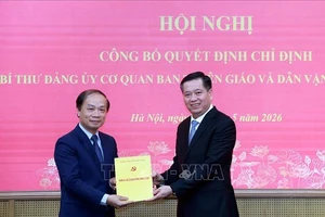 Ông Phạm Tất Thắng giữ chức Bí thư Đảng ủy Cơ quan Ban Tuyên giáo và Dân vận Trung ương