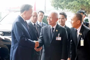 Tổng Bí thư, Chủ tịch nước Tô Lâm hội kiến Chủ tịch Quốc hội Thái Lan