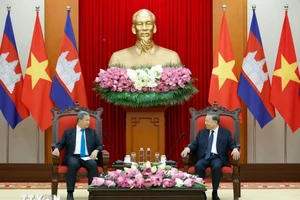 Tổng Bí thư, Chủ tịch nước Tô Lâm tiếp Thủ tướng Vương quốc Campuchia Hun Manet