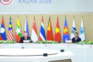 Thủ tướng Lê Minh Hưng dự phiên ăn trưa làm việc do Tổng thống Nga Vladimir V. Putin chủ trì