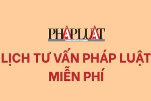 Lịch tư vấn pháp luật