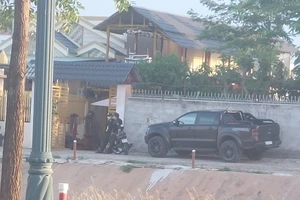 Công an khám xét nhà trùm giang hồ ‘Thảo lụi’ ở Phan Thiết