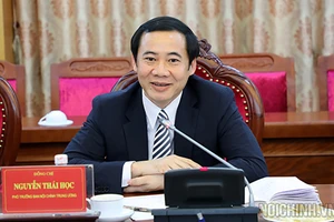 Ông Nguyễn Thái Học, Phó Trưởng Ban Nội chính Trung ương