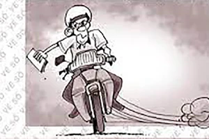 Giả công an, 3 thanh thiếu niên chặn đường cướp xe 