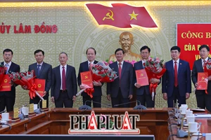 Lâm Đồng điều động, bổ nhiệm nhiều lãnh đạo cấp sở, cấp huyện
