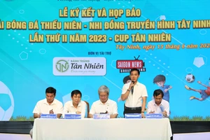 Tây Ninh tổ chức Giải Bóng đá Thiếu niên và Nhi đồng lần II
