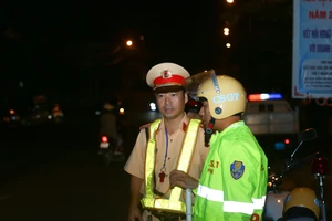  Tổ Công tác Bộ Công an xử lý vi phạm nồng độ cồn ở Lâm Đồng