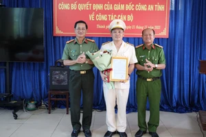 Thượng tá Lê Trung Ái làm Trưởng Công an TP Tây Ninh