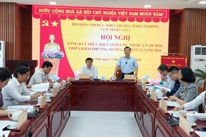 4 huyện phía Nam Lâm Đồng hoàn thành các phong trào thi đua 