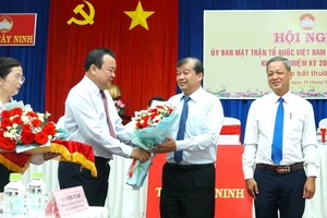 Phó chủ tịch UBND tỉnh Tây Ninh làm Chủ tịch Ủy ban MTTQ Việt Nam tỉnh này