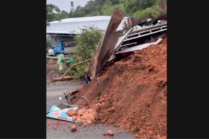 Lâm Đồng: Sạt lở đất, vùi lấp 1 căn nhà khiến 1 người tử vong