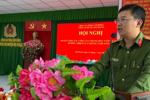 Lâm Đồng: Khen thưởng nhiều tập thể, cá nhân phá chuyên án ma tuý