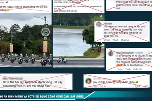 Truy tìm người đăng tin so sánh, xúc phạm CSGT biểu diễn mô tô với người mẫu Ngọc Trinh