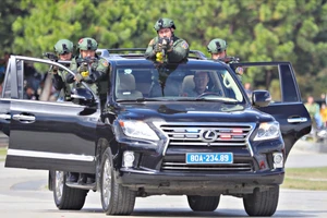 Khai mạc Đại hội Khỏe 'Vì an ninh Tổ quốc' và Hội thi Điều lệnh, quân sự, võ thuật CAND