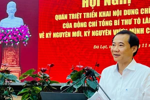 Lâm Đồng quán triệt nội dung bài giảng của Tổng Bí thư Tô Lâm